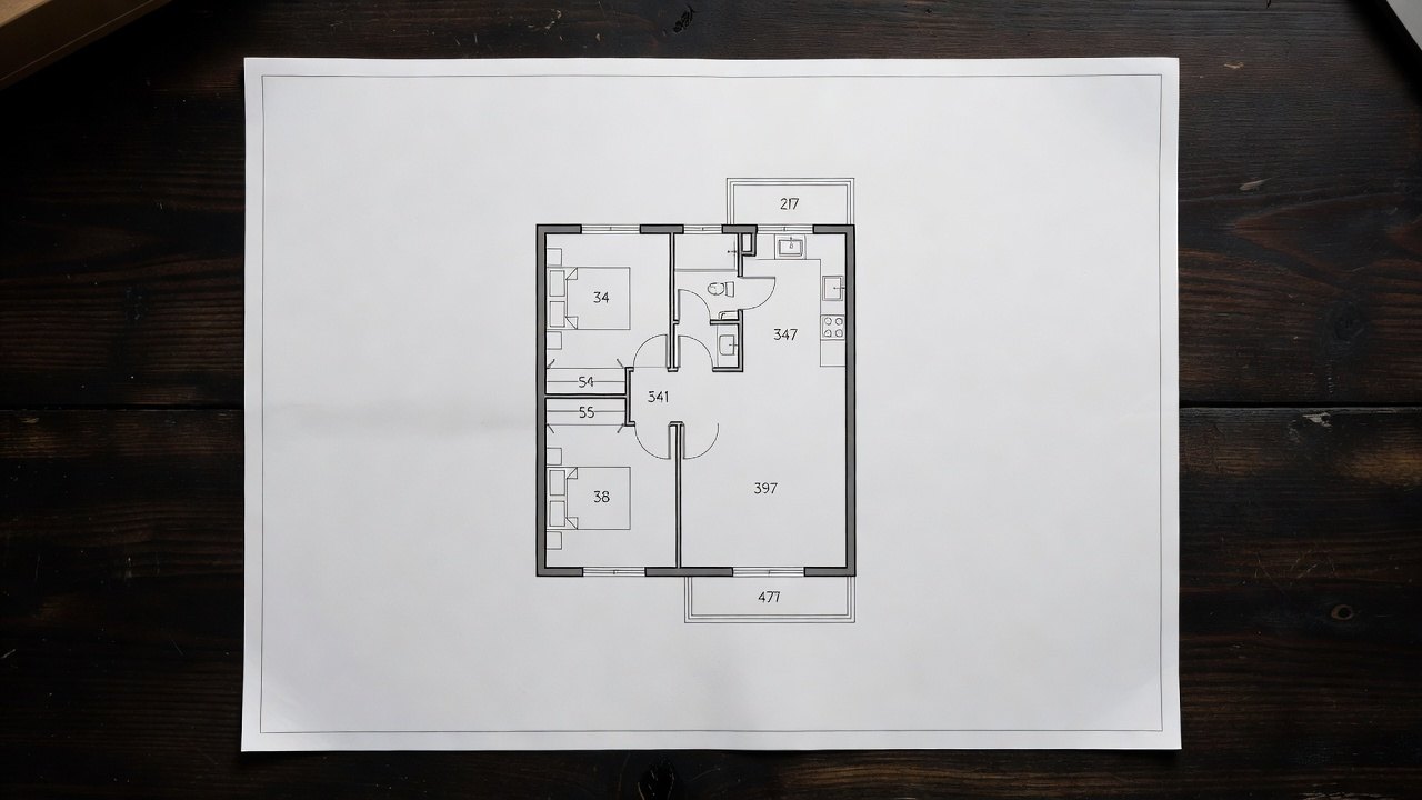 用一份居屋平面做識圖 · 圖1