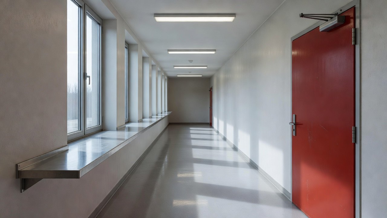 一樘窗+一道防火門現場 · 圖2